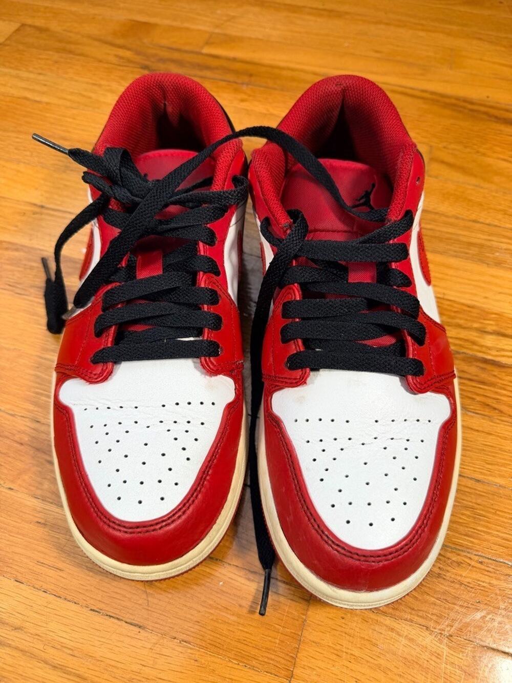 Size 8.5 - Air Jordan 1 Mid Black Gym Red